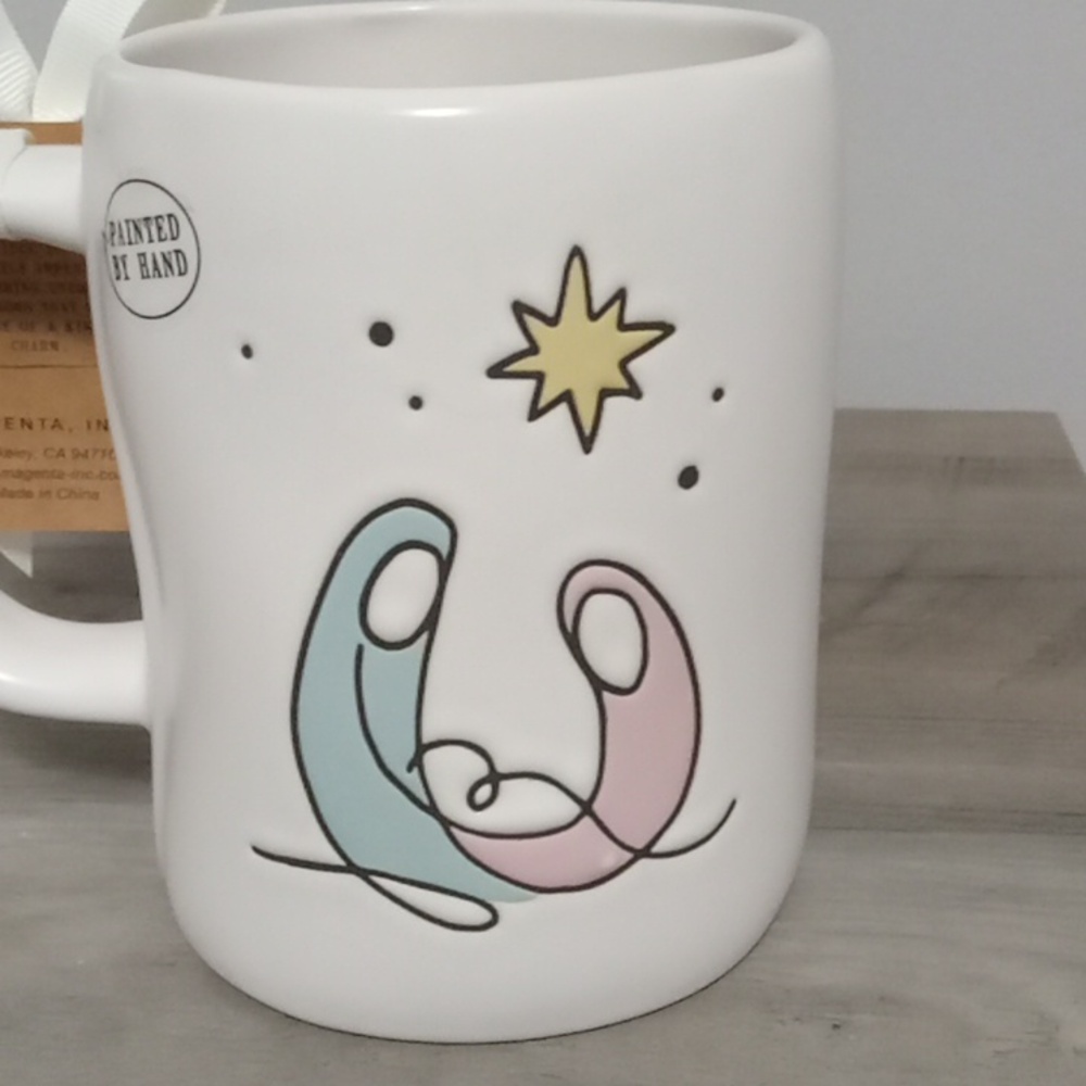 Rae Dunn Christmas Mug Double-sided New - Picture 2 of 4